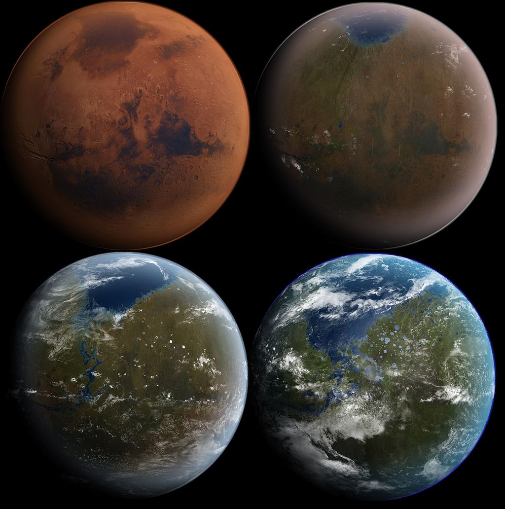 prévisions de terraforming de mars
